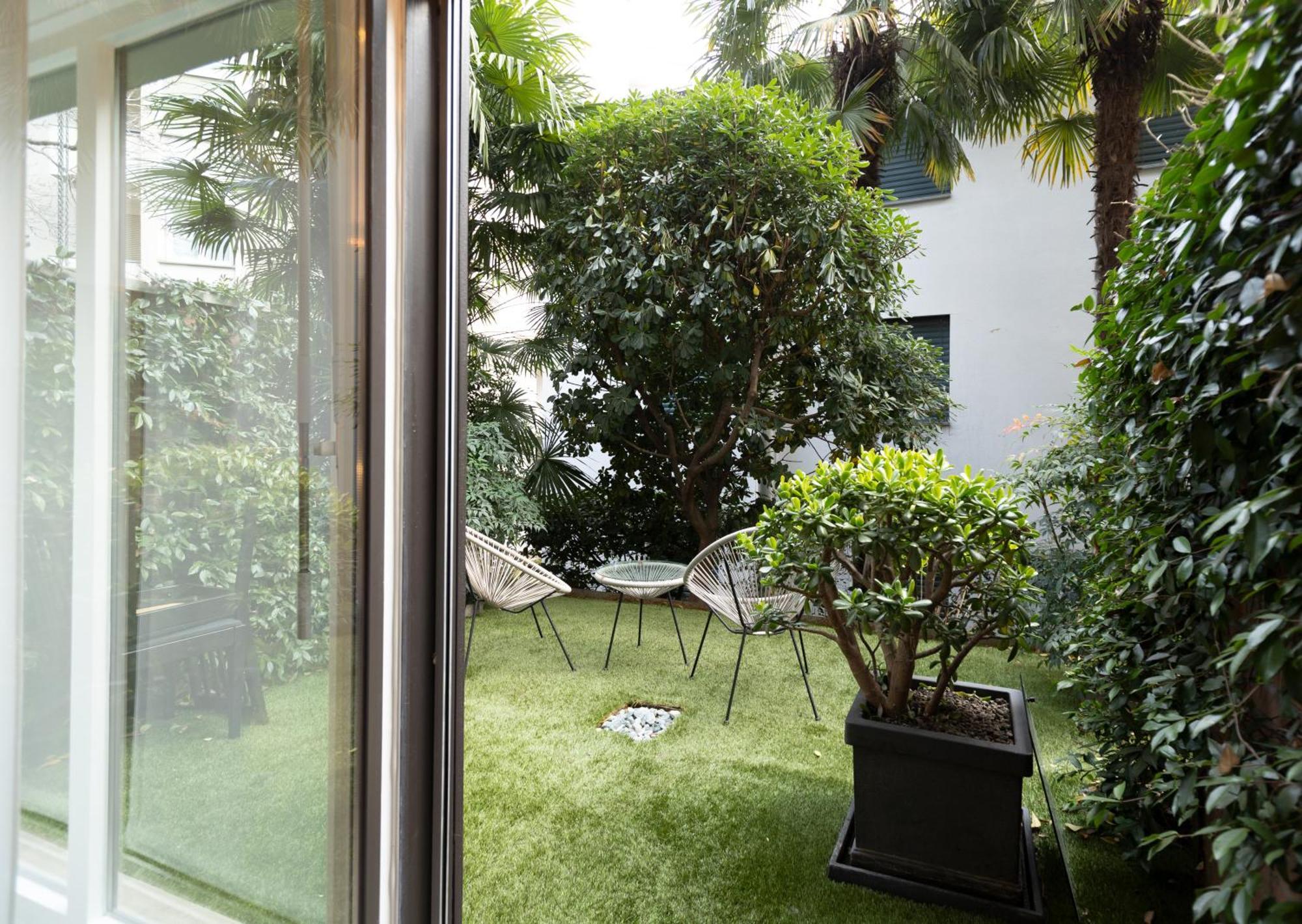 Blue - X4Pax Private Garden In Lugano Apartment Exterior photo